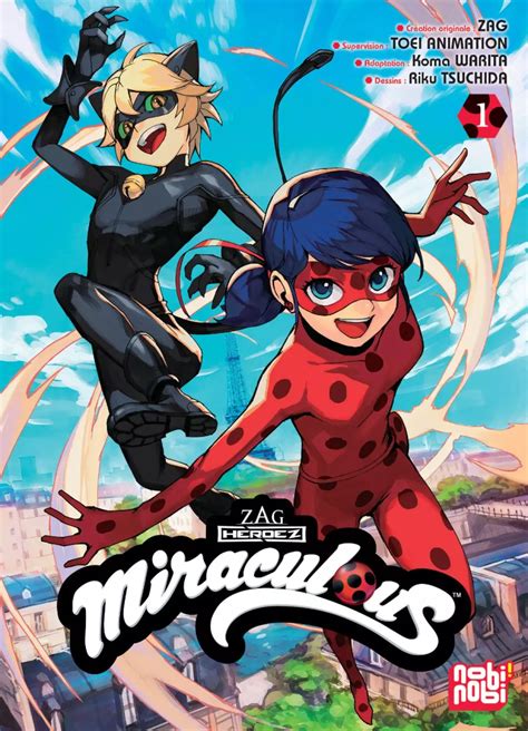 manga de miraculous